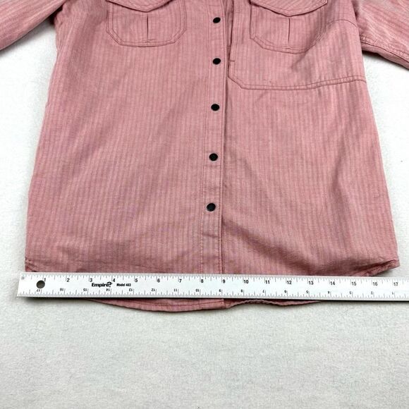 5.11‎ Tactical Pale Red Snap Button Long Sleeve Shirt Women’s M Read - Picture 7 of 10